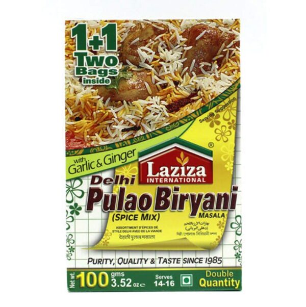 Laziza Delhi Pulao Biryani Masala 100g