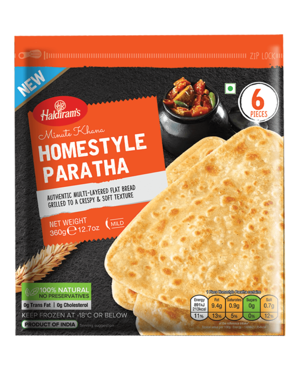 Haldiram's Homestyle Paratha 6pcs 360g