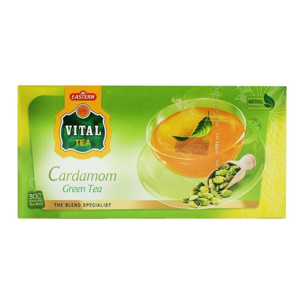 Vital Cardamom Green Tea 30 bags
