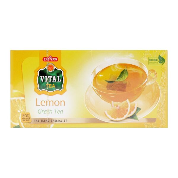 Vital Lemon Green Tea 30 bags