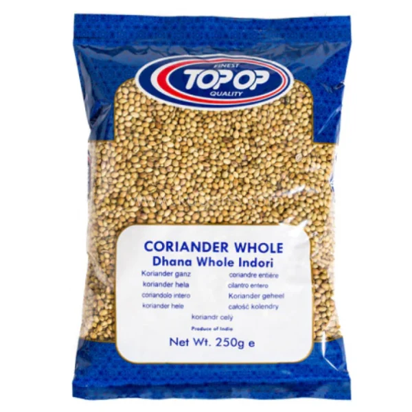 Top Op Dhania Whole / Coriander Seeds 250g