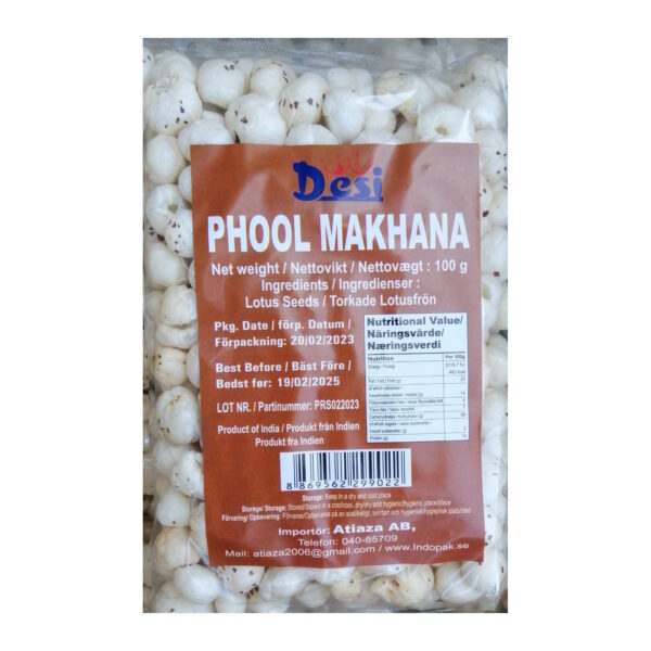 Desi Phool Makhana Lotus Seeds 100g