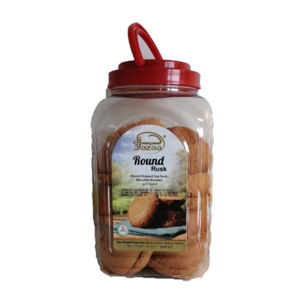 Jazaa Round Tea Rusk 350g