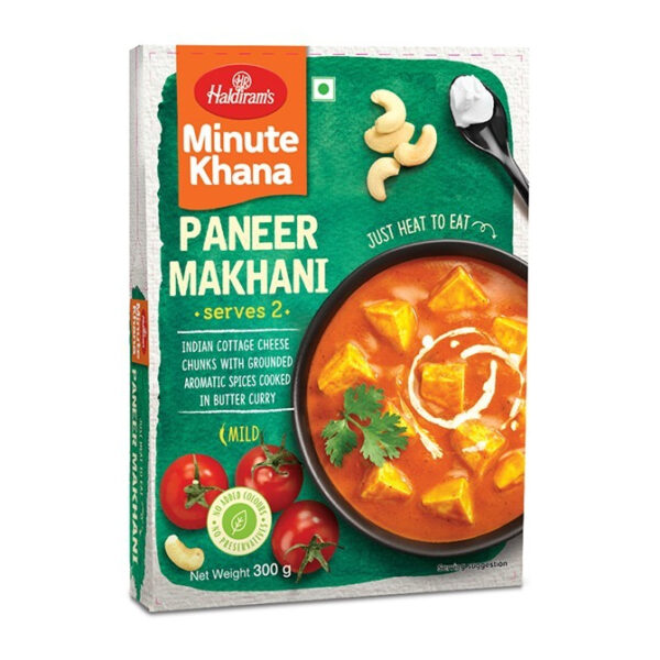Haldiram's Minute Khana Paneer Makhani 300g
