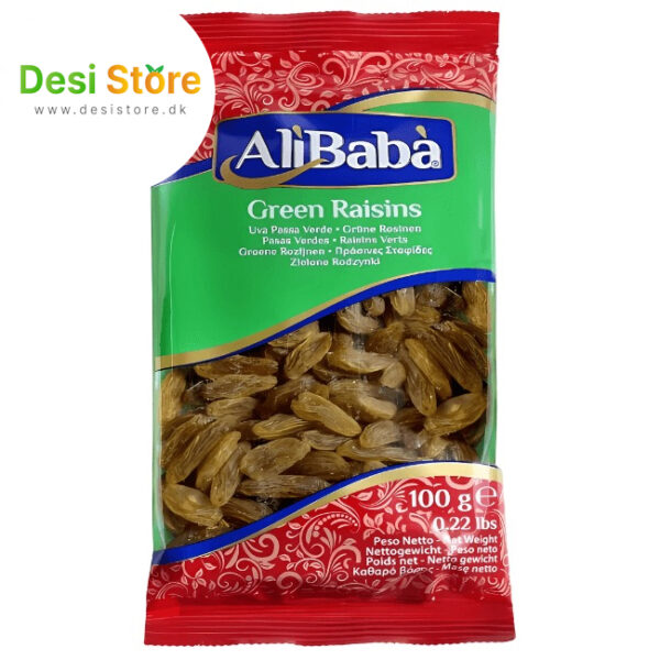 Ali Baba Green Raisins (Kishmish) 100g